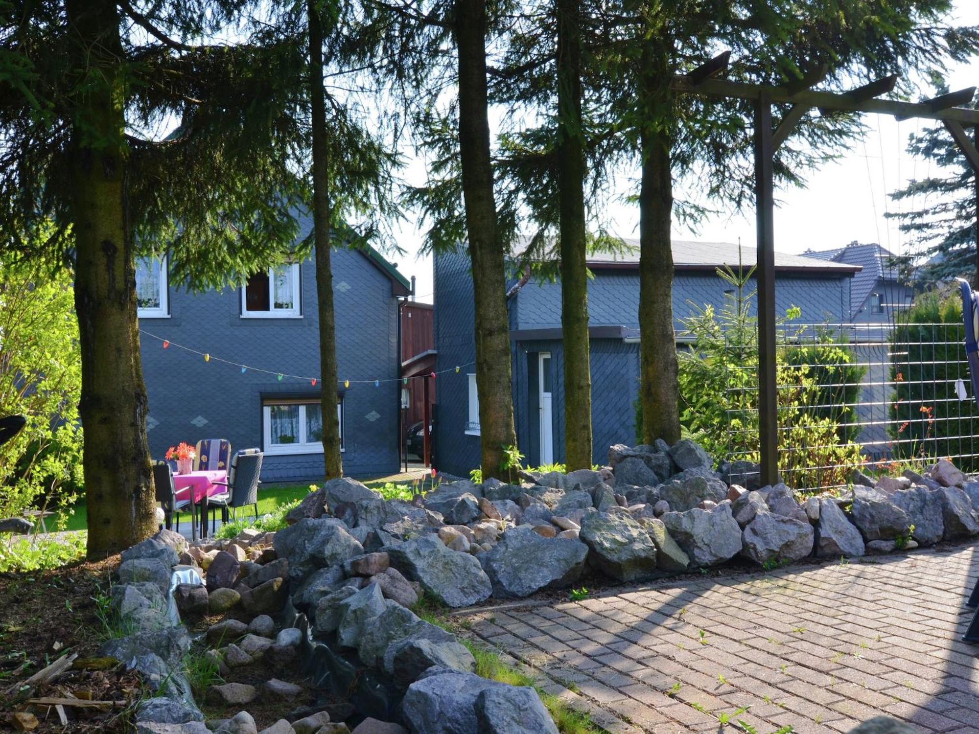 Holiday Home In Neustadt Am Rennsteig With Pond Экстерьер фото